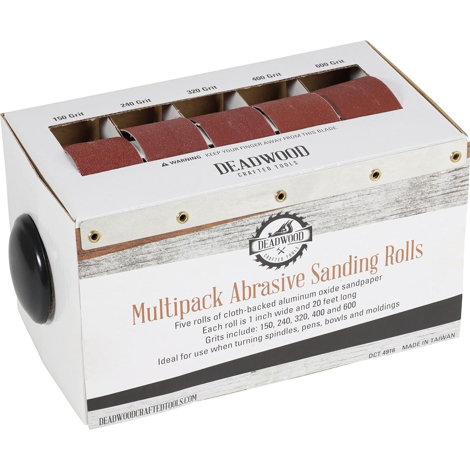 Papel Abrasivo DCT 5 Piezas 150-600 Grano Dispensador