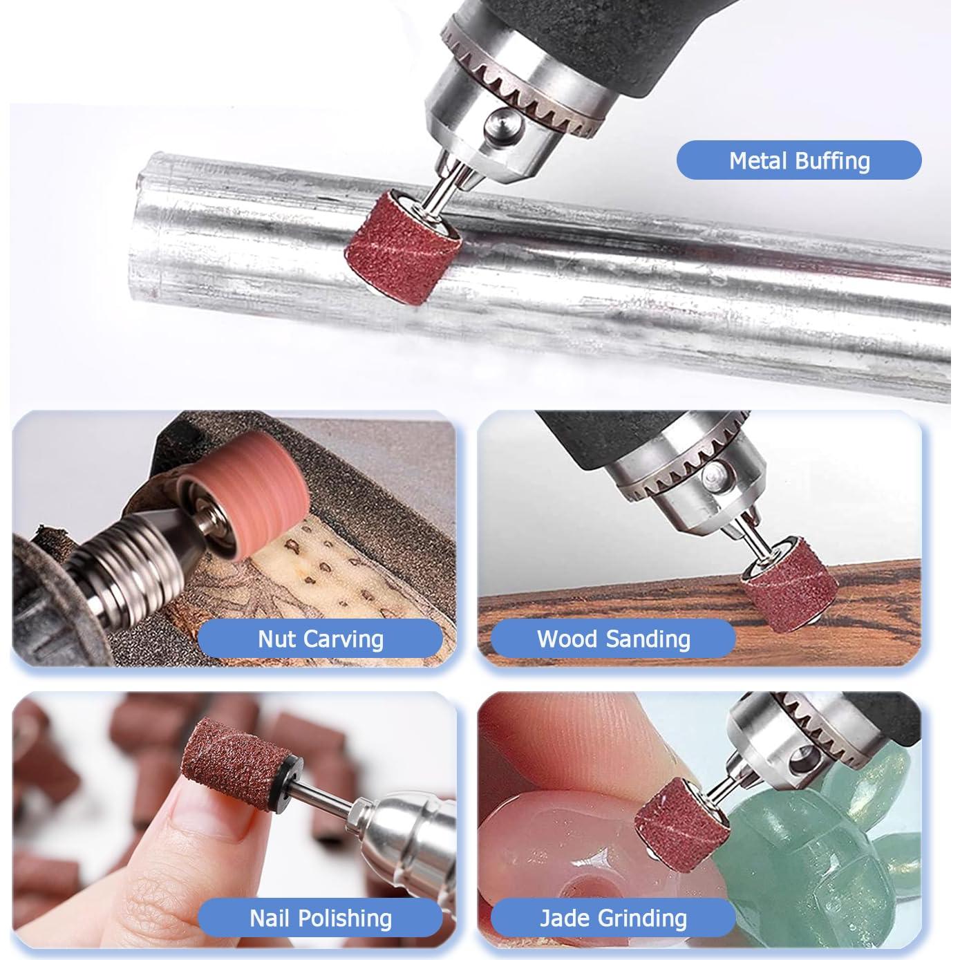 Kit de Lijado de Tambor Mesee 132 Piezas con Mandriles