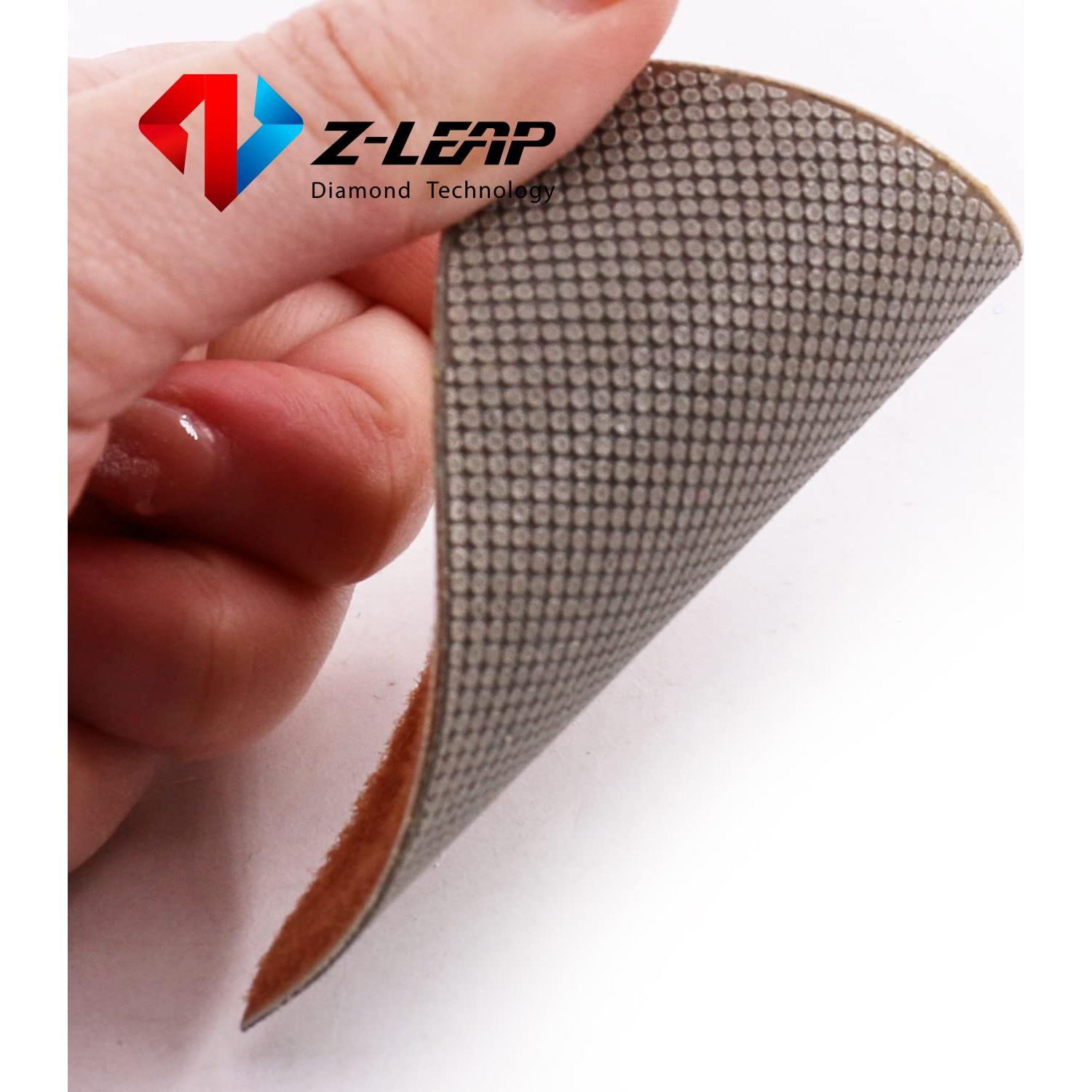 Discos de Lijado Triangulares Z-LEAP 80mm Grano 200 - 2pcs