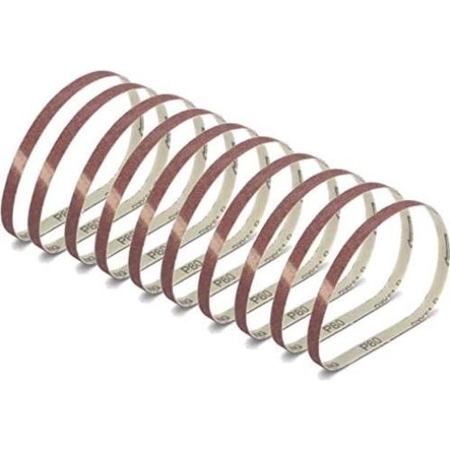 Cintas de Lijado Zivisk 1.27x30.48cm 20 Piezas Granos Finos