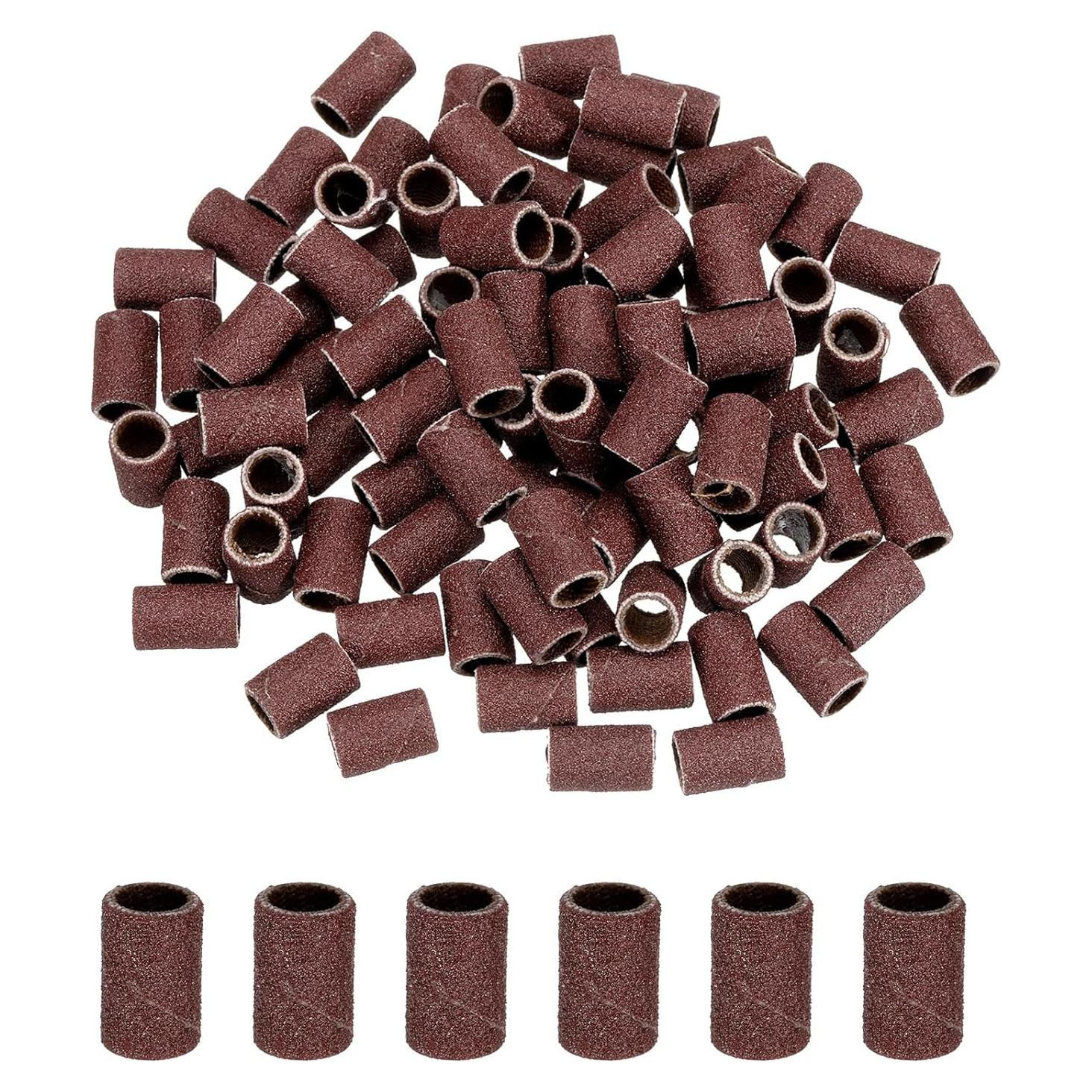 HARFINGTON 200pcs Mangas de Lijado 6,35mm Grano 180