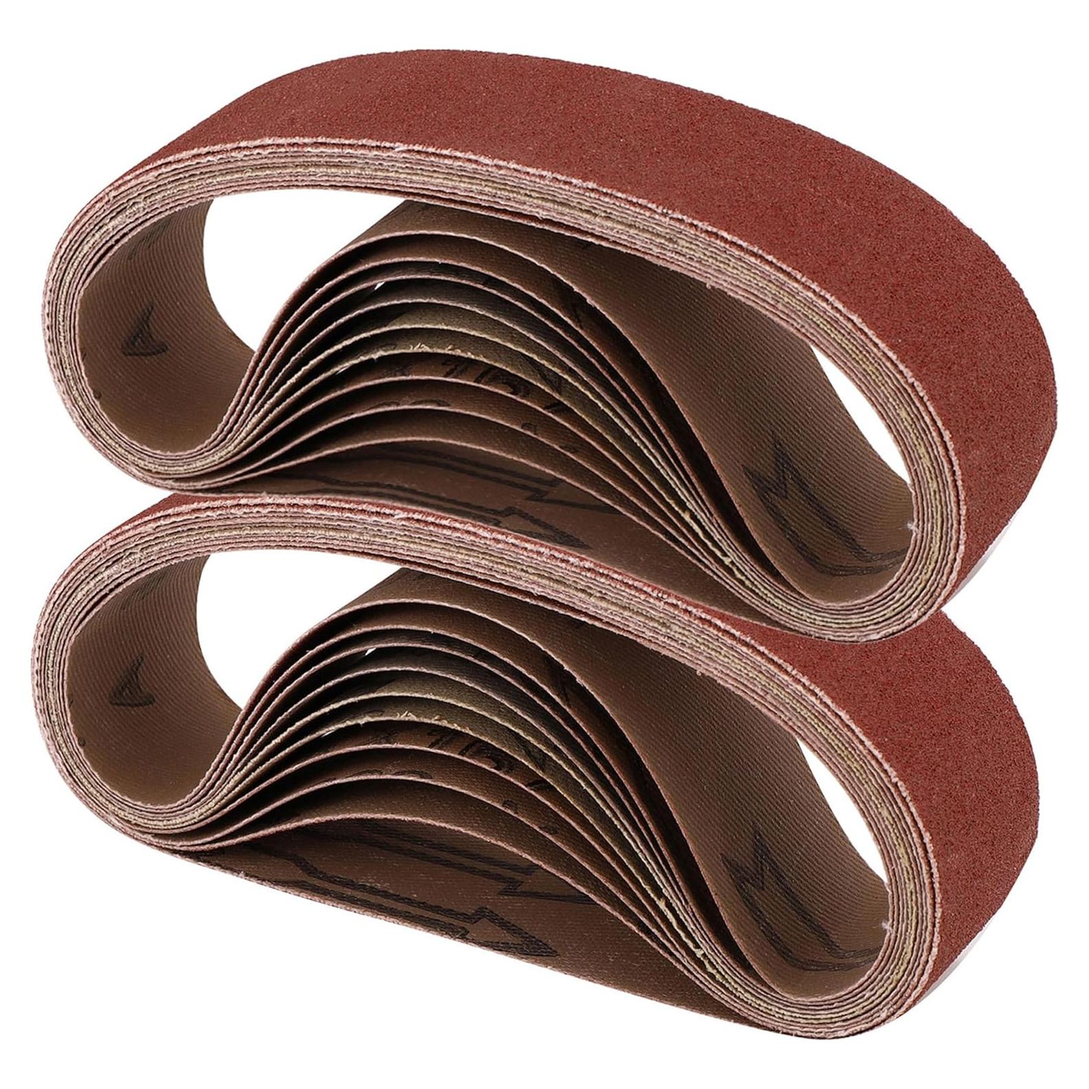 Cinta de Lijado Mornajina 20 Pcs 3 x 33 cm 120-1000 Granos