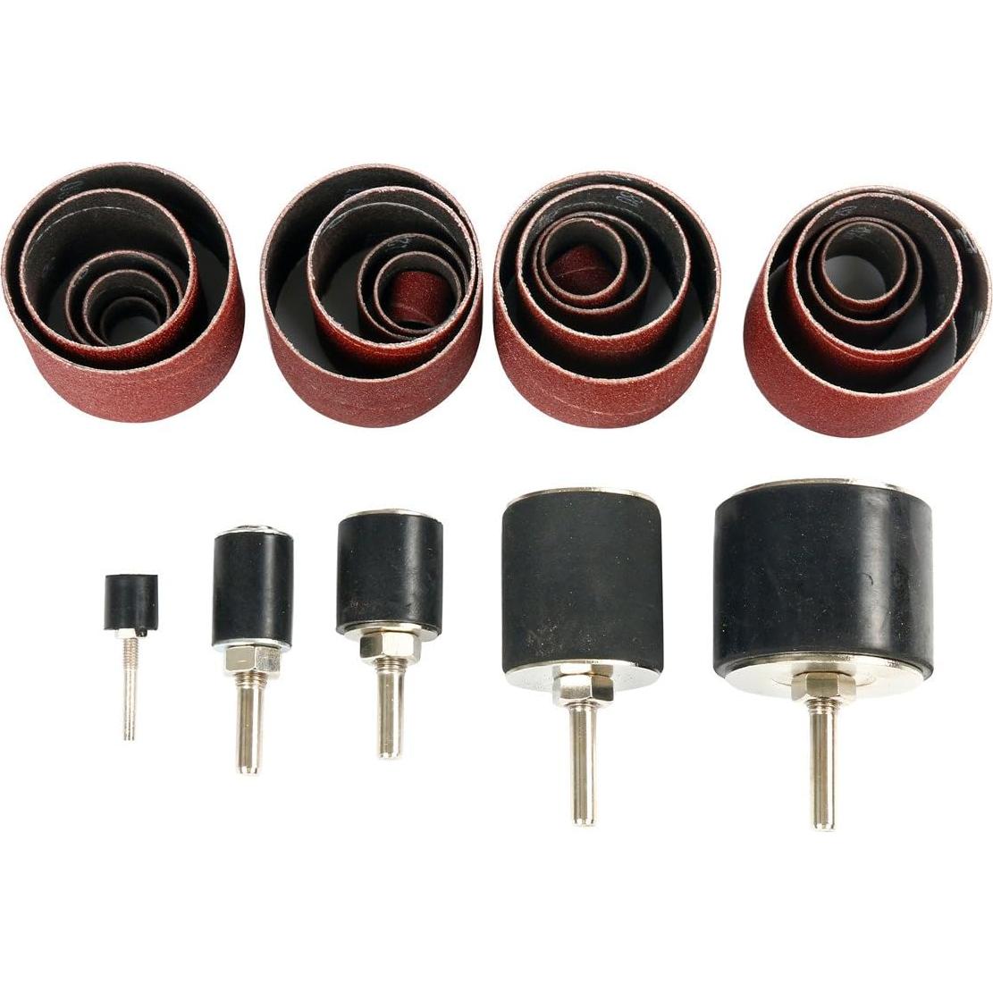 Juego de Lijado 25pcs 8MILELAKE para Taladro Eléctrico