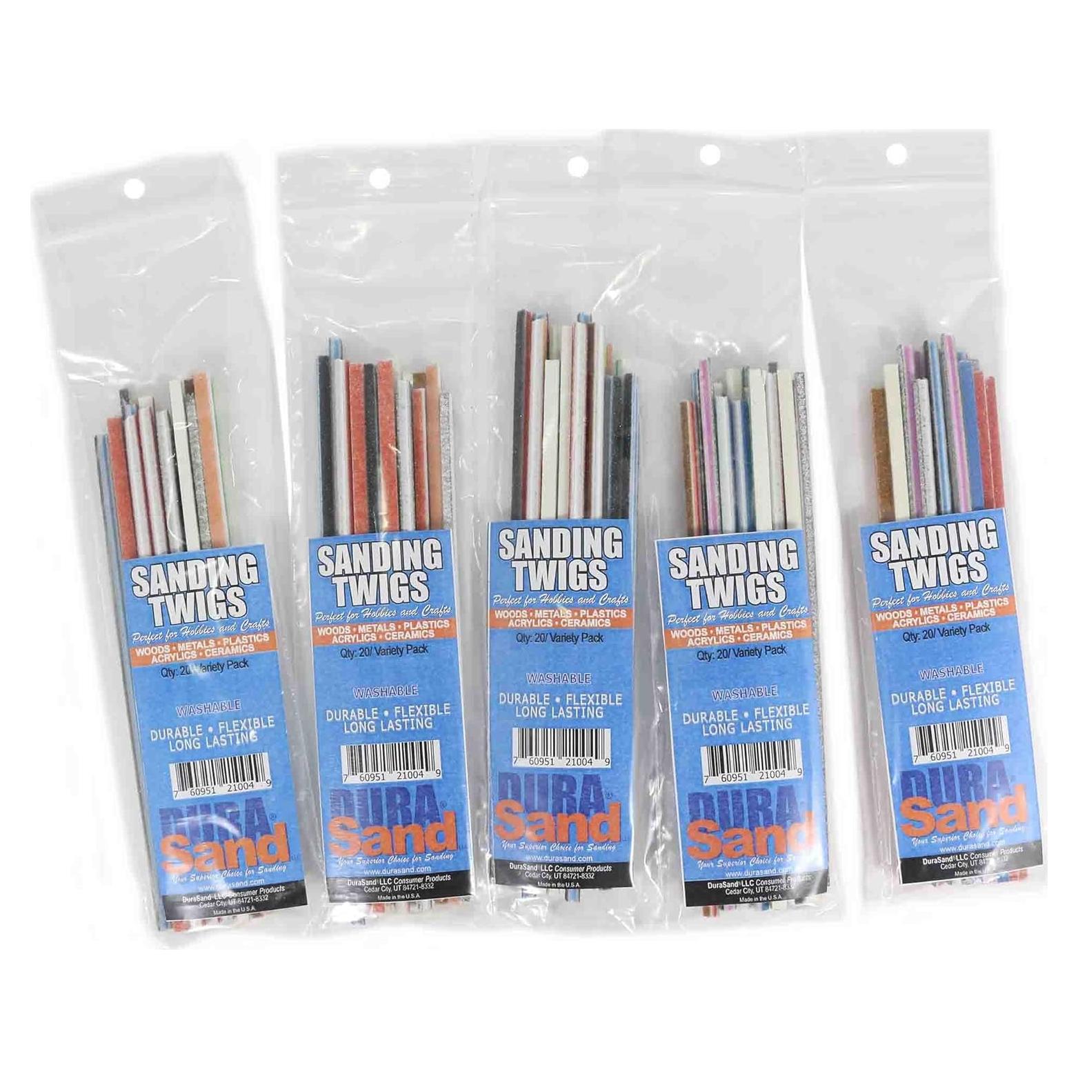 Palitos de Lijado DuraSand 100 Piezas para Detalles