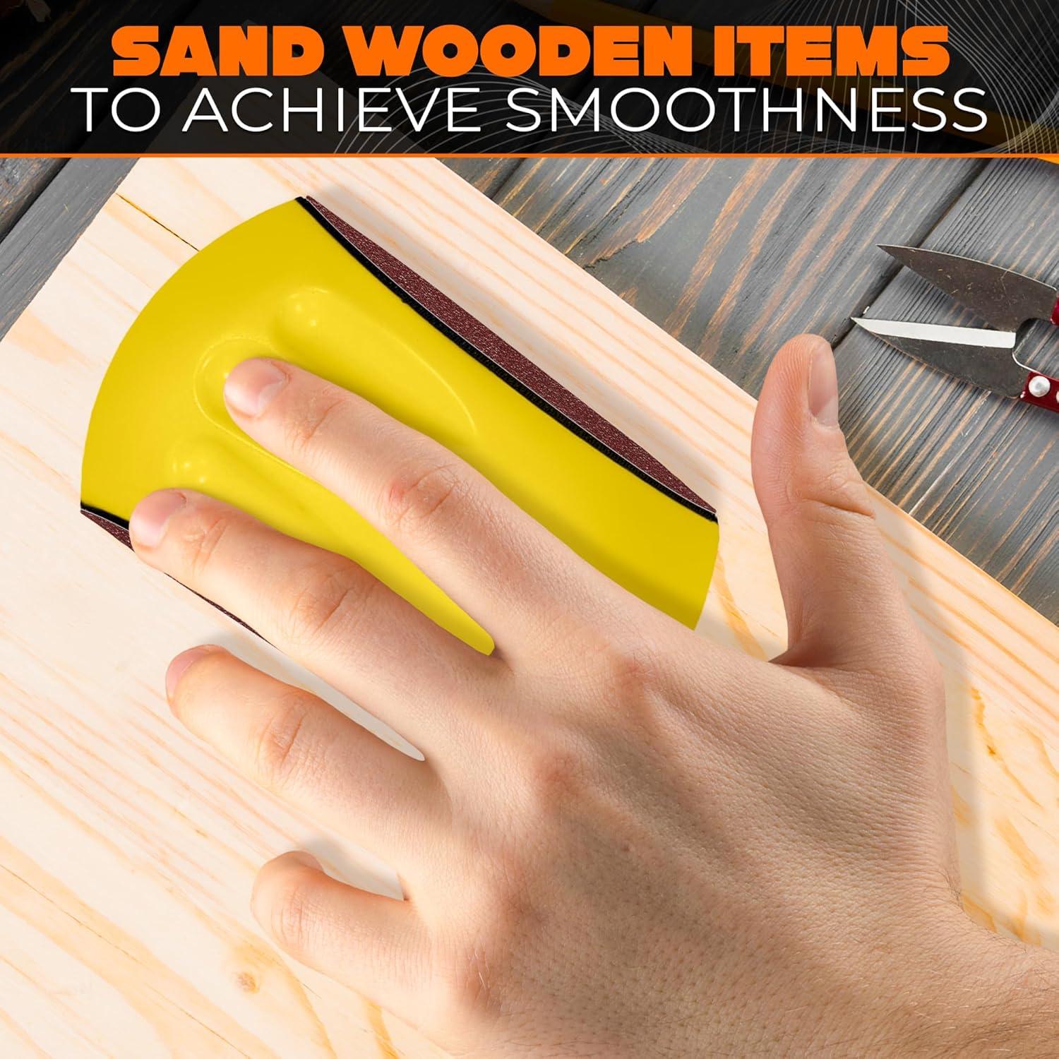 Bloques de Lijado Mouse LEGLO 2 Pcs para Madera 12,7 cm