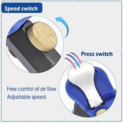 Lijadora Orbital Neumática Bowd 6" con 10 Papeles de Lija P240