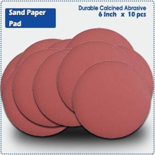 Lijadora Orbital Neumática Bowd 6" con 10 Papeles de Lija P240