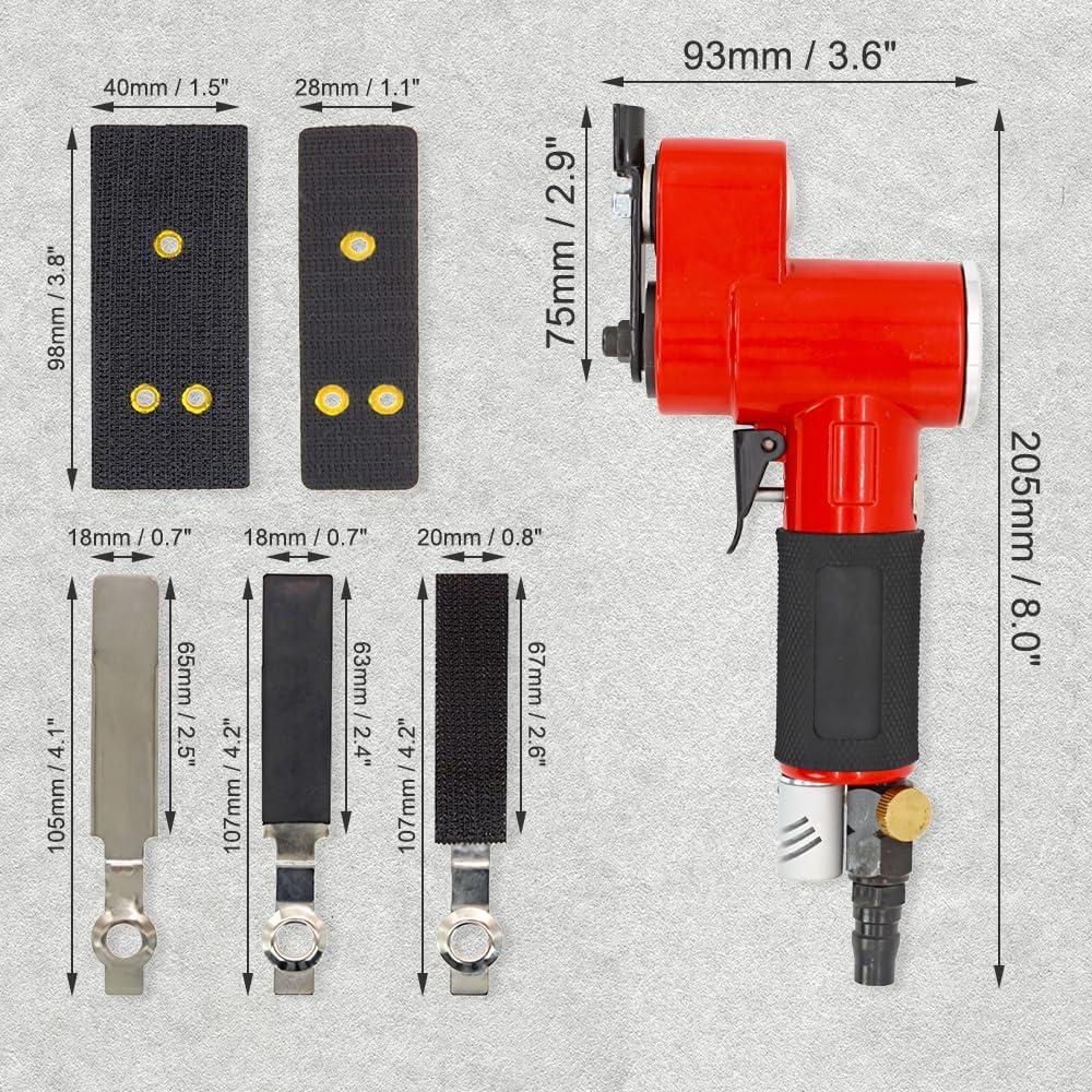 Lijadora de Aire BAUSATZ Mini Neumática 0.23 kg Alta Velocidad
