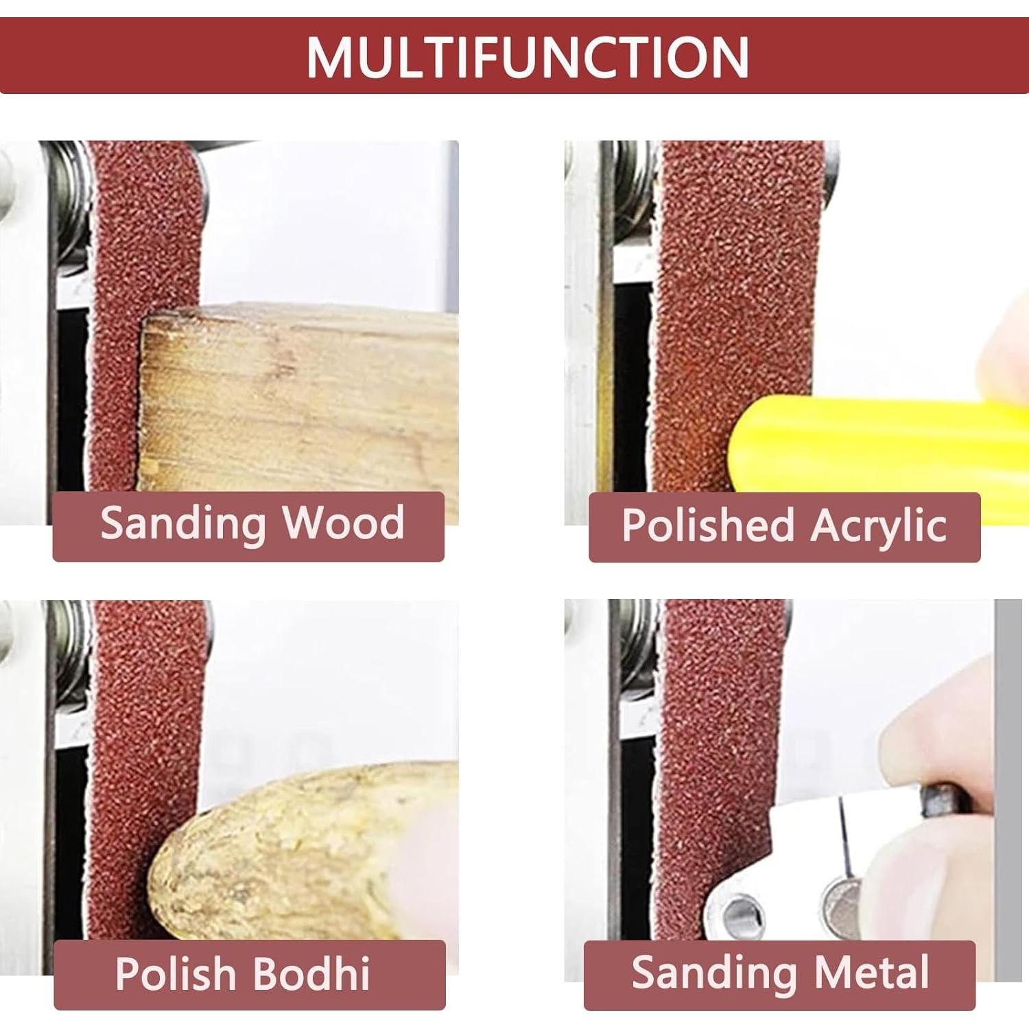 Paquete de 12 Cintas de Lijado TA-VIGOR 1 cm x 53 cm 40 Granos