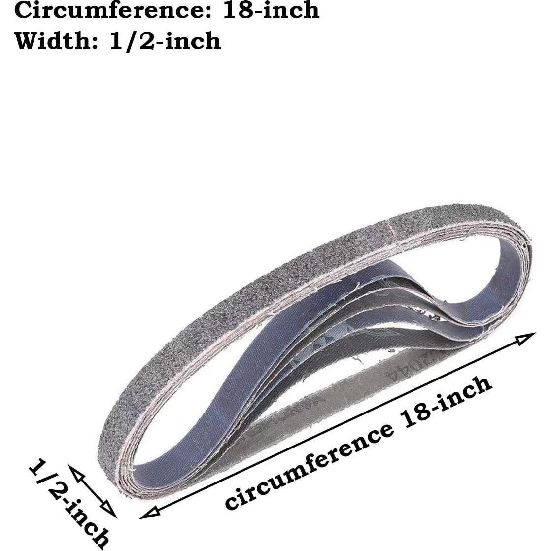 Cintas de Lijado Zivisk 13x457 mm 24 Piezas Granos Variados