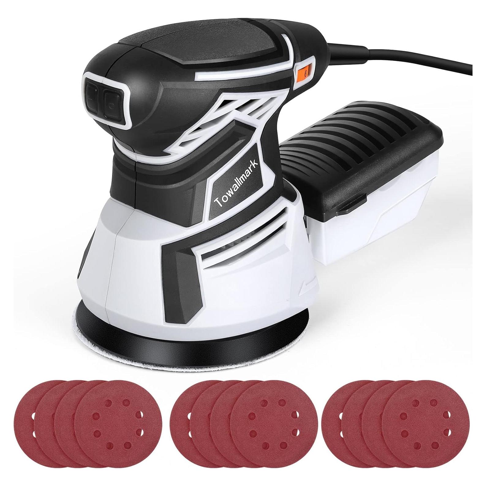 Lijadora Orbital Towallmark 350W 13000RPM 6 Velocidades