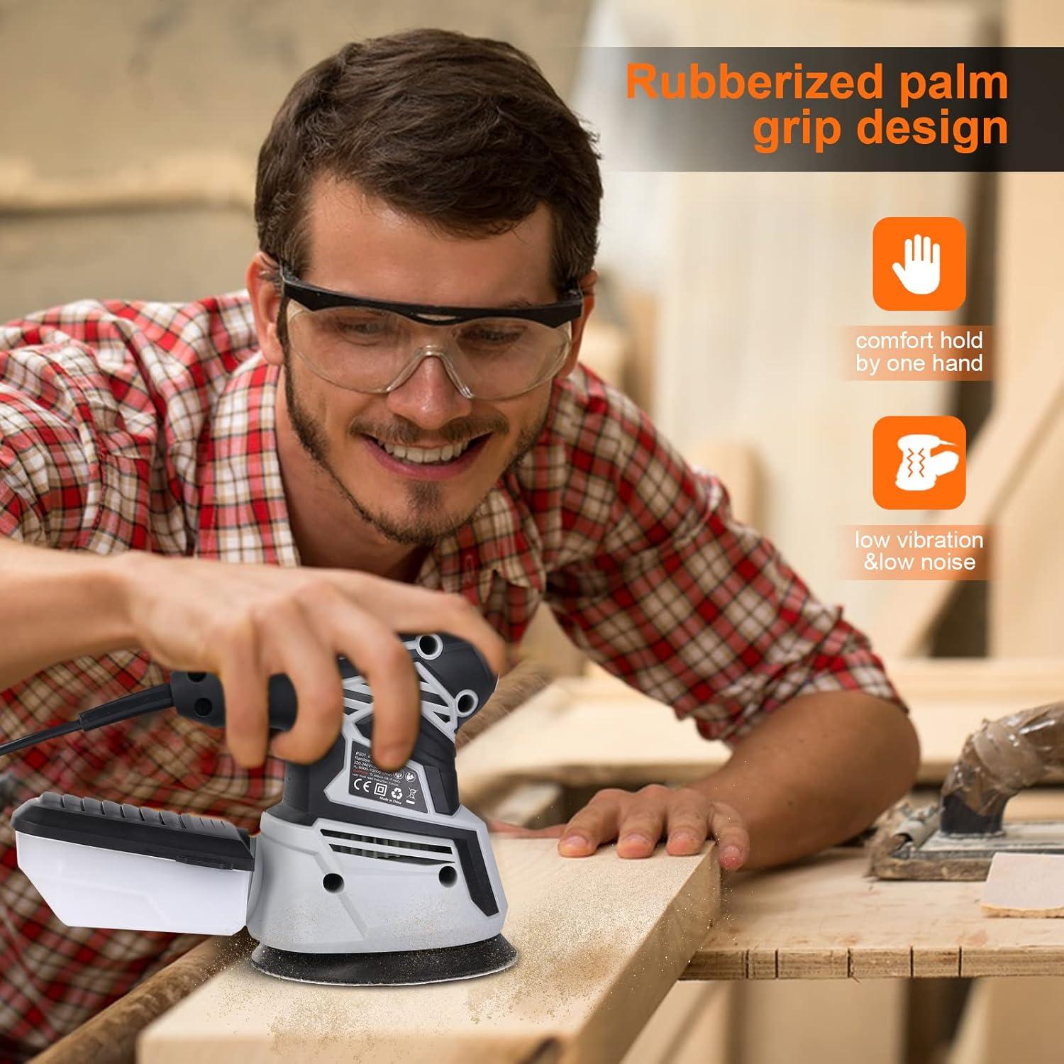 Lijadora Orbital Towallmark 350W 13000RPM 6 Velocidades