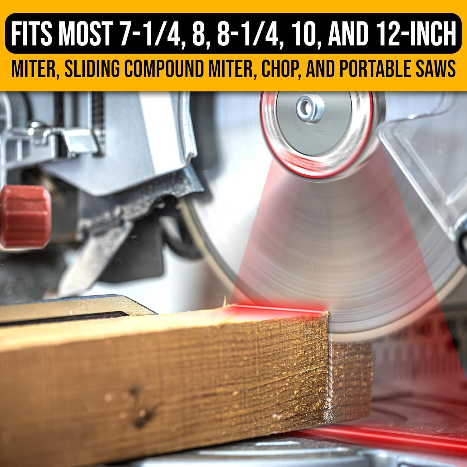 Miter Saw Laser Guide - Miter and Portable Saw Laser Guide, Miter & Portable Saws