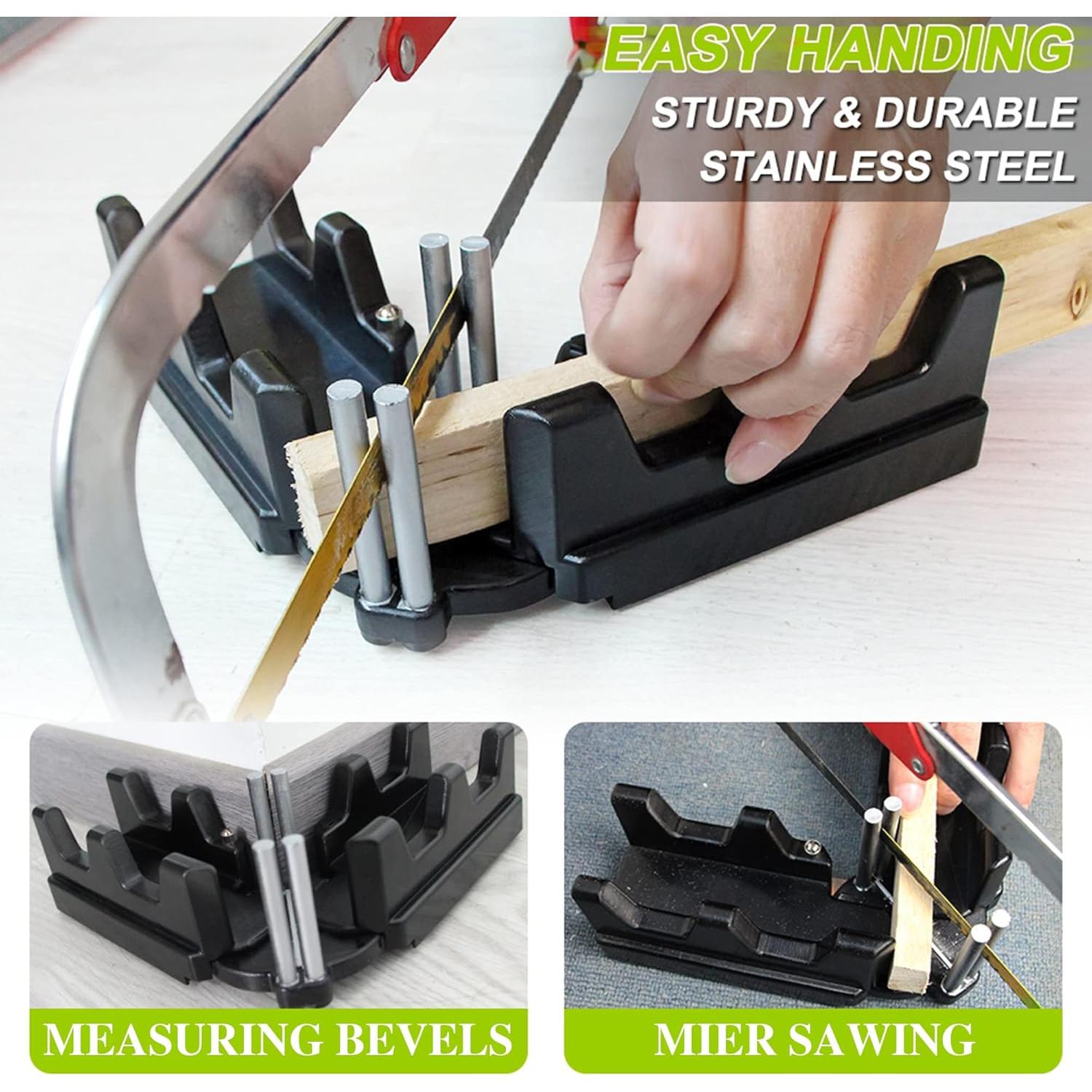 Herramienta de Medición y Corte de Inglete Moonoom 2 en 1