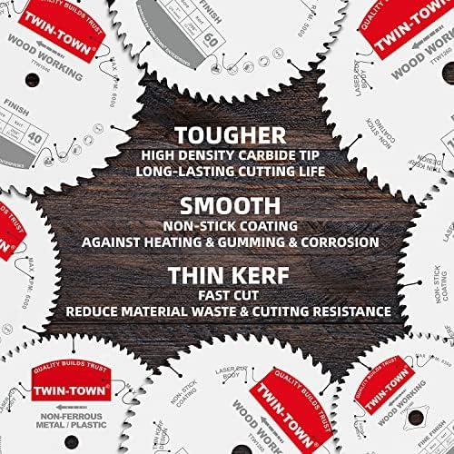 Sierra Circular TWIN-TOWN 25.4cm 40 Dientes Acabado Fino
