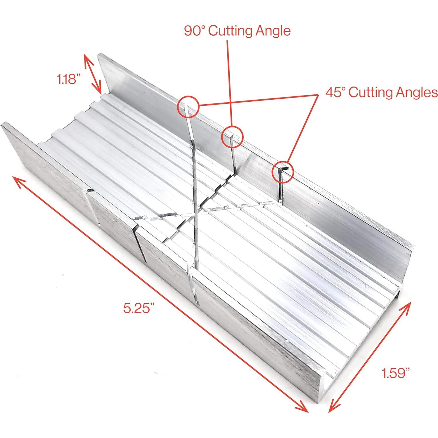 Juego de Caja de Inglete Excel Blades 15.24 cm - Corte Preciso