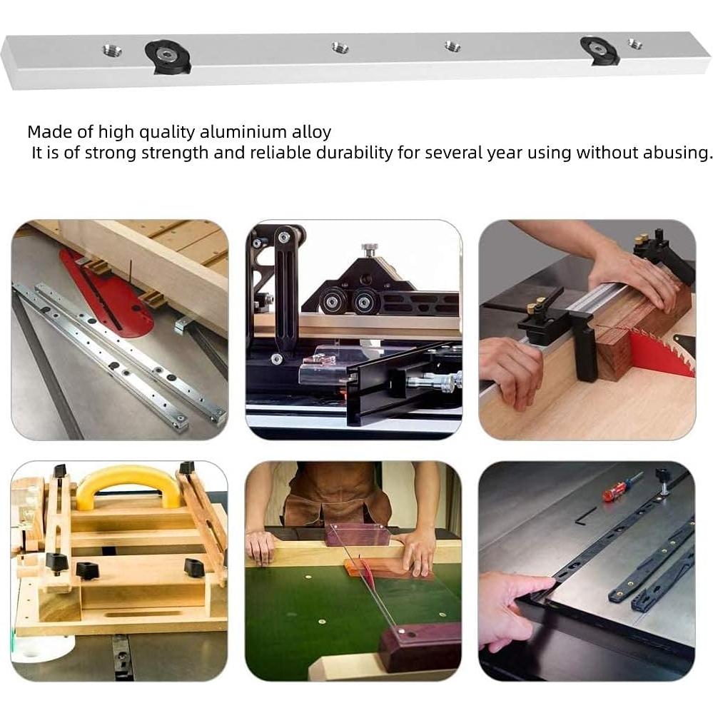 Barra de Inglete Deslizante Mumusuki 300mm para Sierra de Mesa