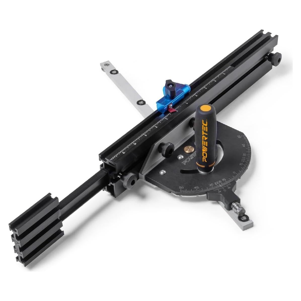 Sistema de Medición de Ingletes POWERTEC 71766 con Cerca Telescópica