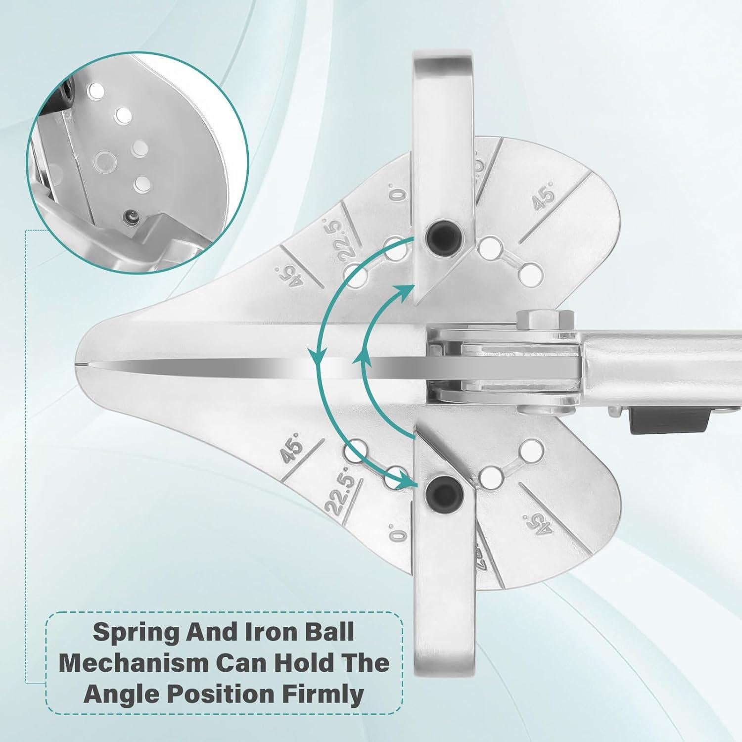 Tijeras de Inglete O'Shine 22.5° Mango Largo para Madera