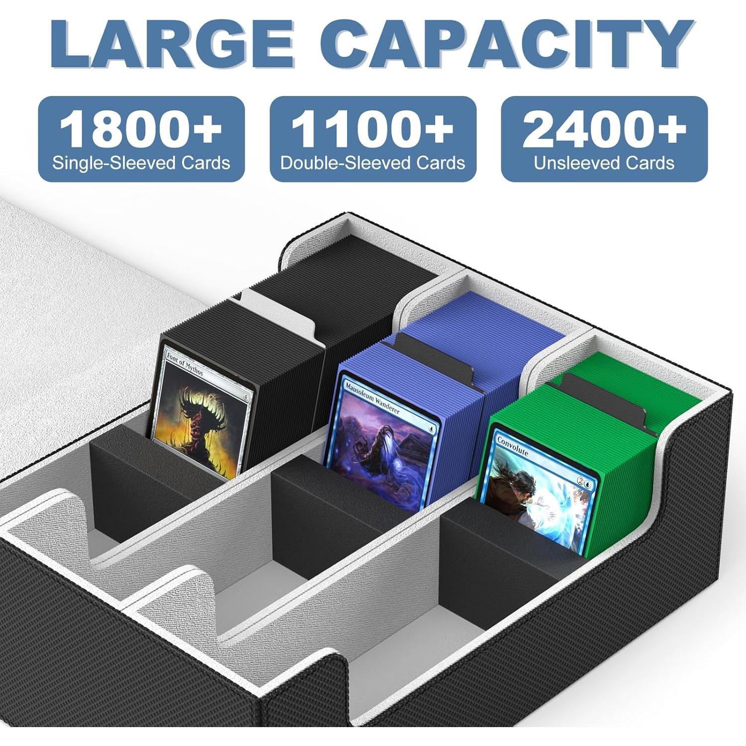 Caja de Barajas Mlikero para 1800+ Cartas Coleccionables