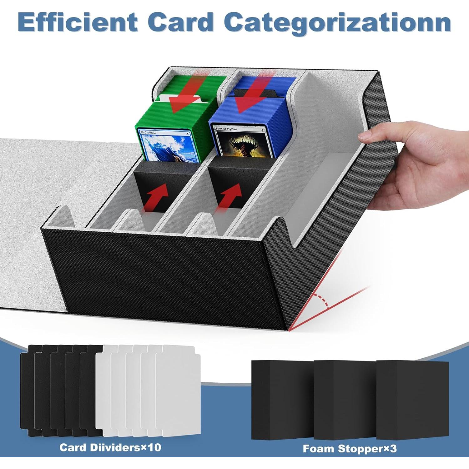Caja de Barajas Mlikero para 1800+ Cartas Coleccionables