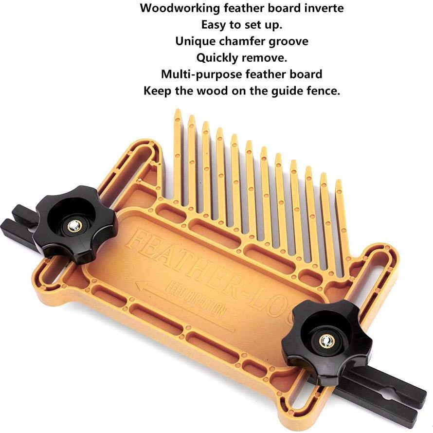 Tablero de Plumas Thincol Amarillo para Carpintería