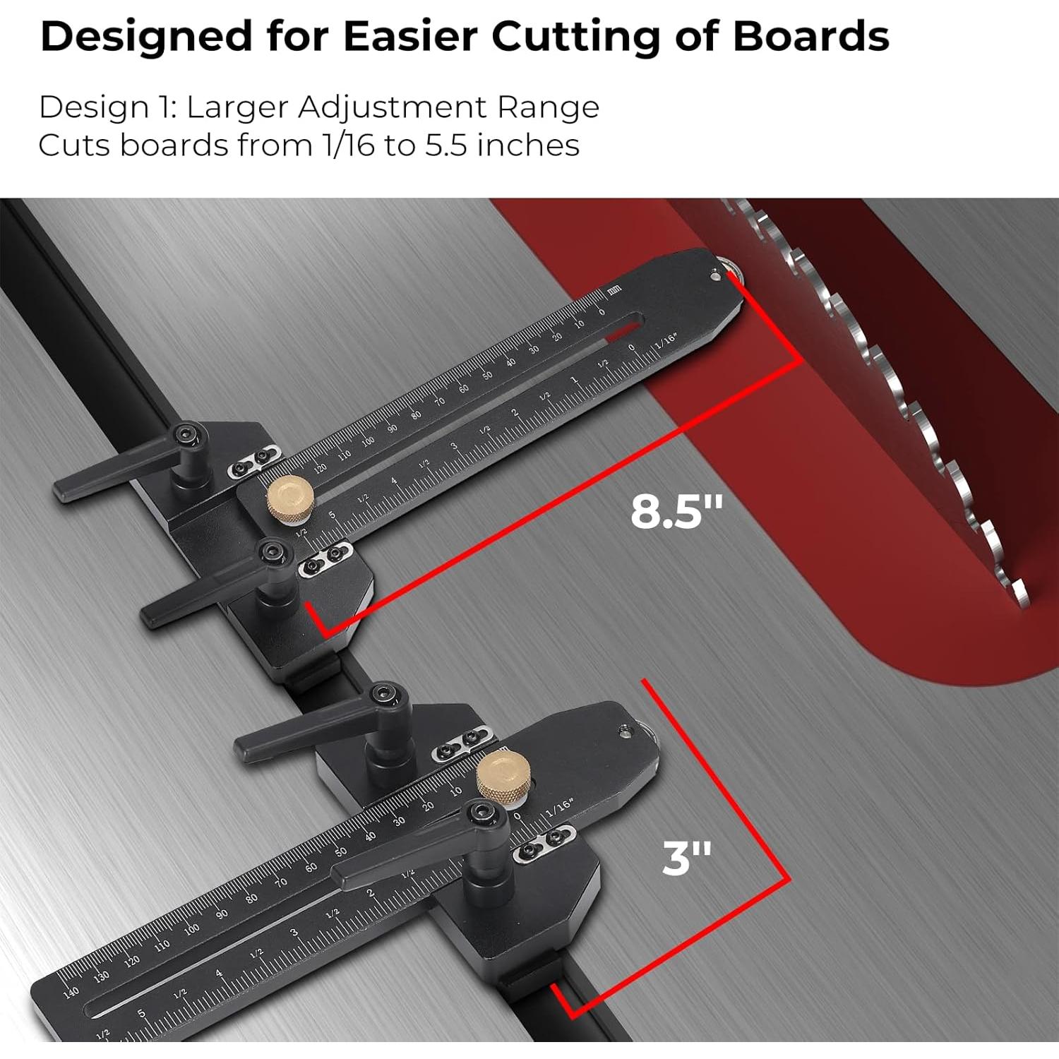 Guía Jig de Sierra de Mesa Artelio para Cortes Estrechos