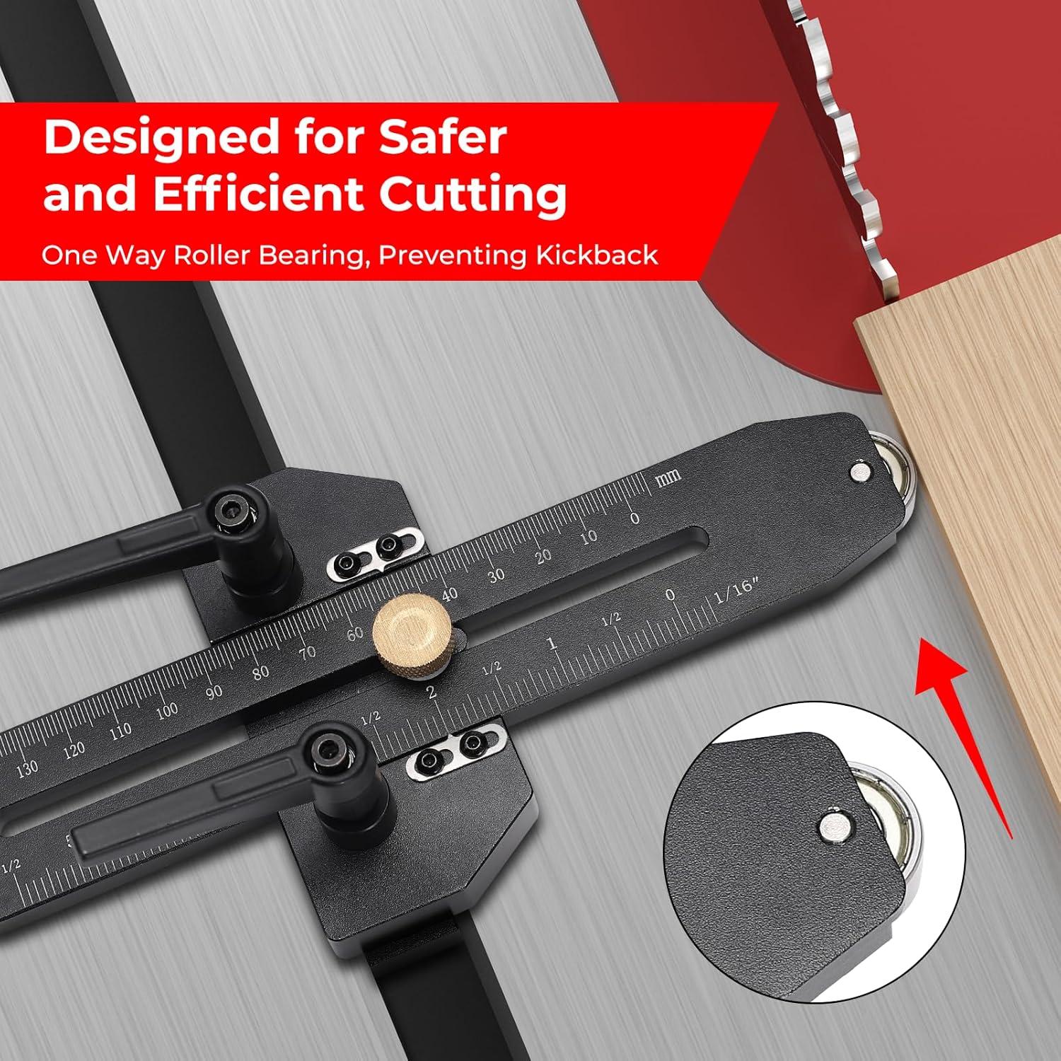 Guía Jig de Sierra de Mesa Artelio para Cortes Estrechos