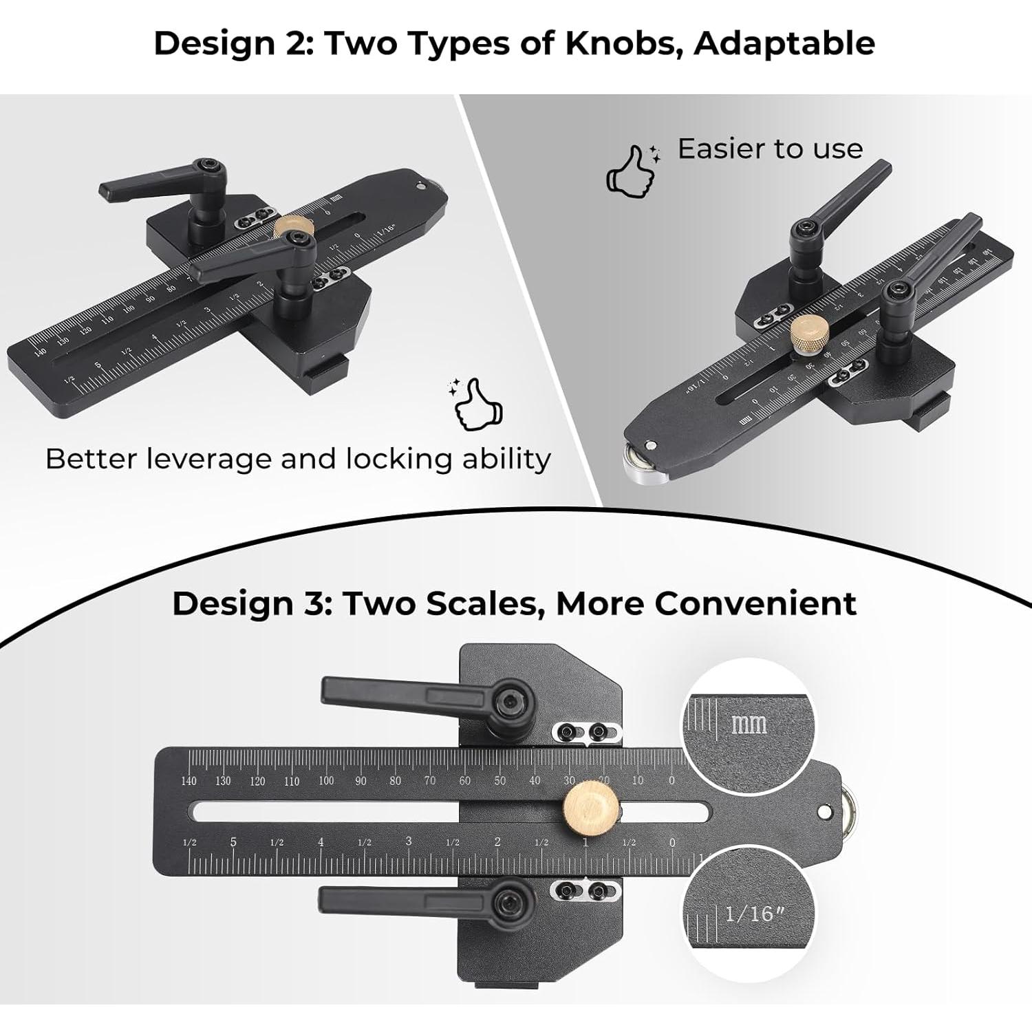 Guía Jig de Sierra de Mesa Artelio para Cortes Estrechos