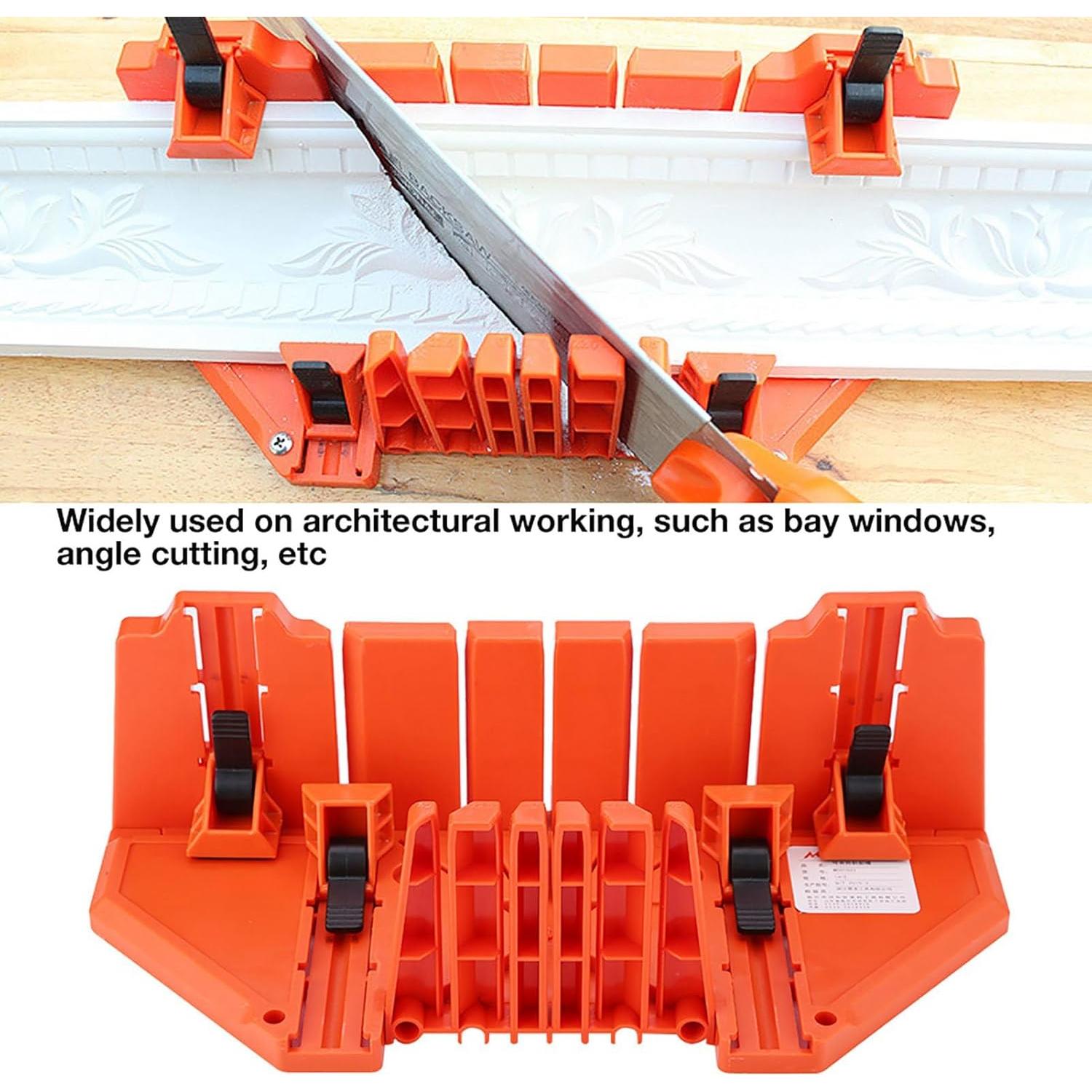 Caja de Inglete Walfront 35.5 cm con 4 Ángulos y Antideslizante