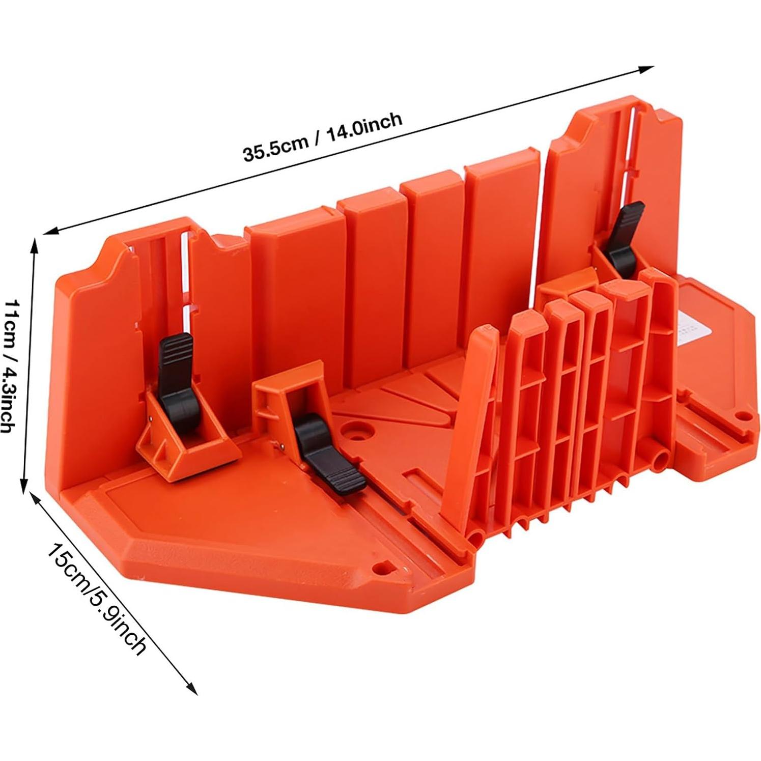 Caja de Inglete Walfront 35.5 cm con 4 Ángulos y Antideslizante