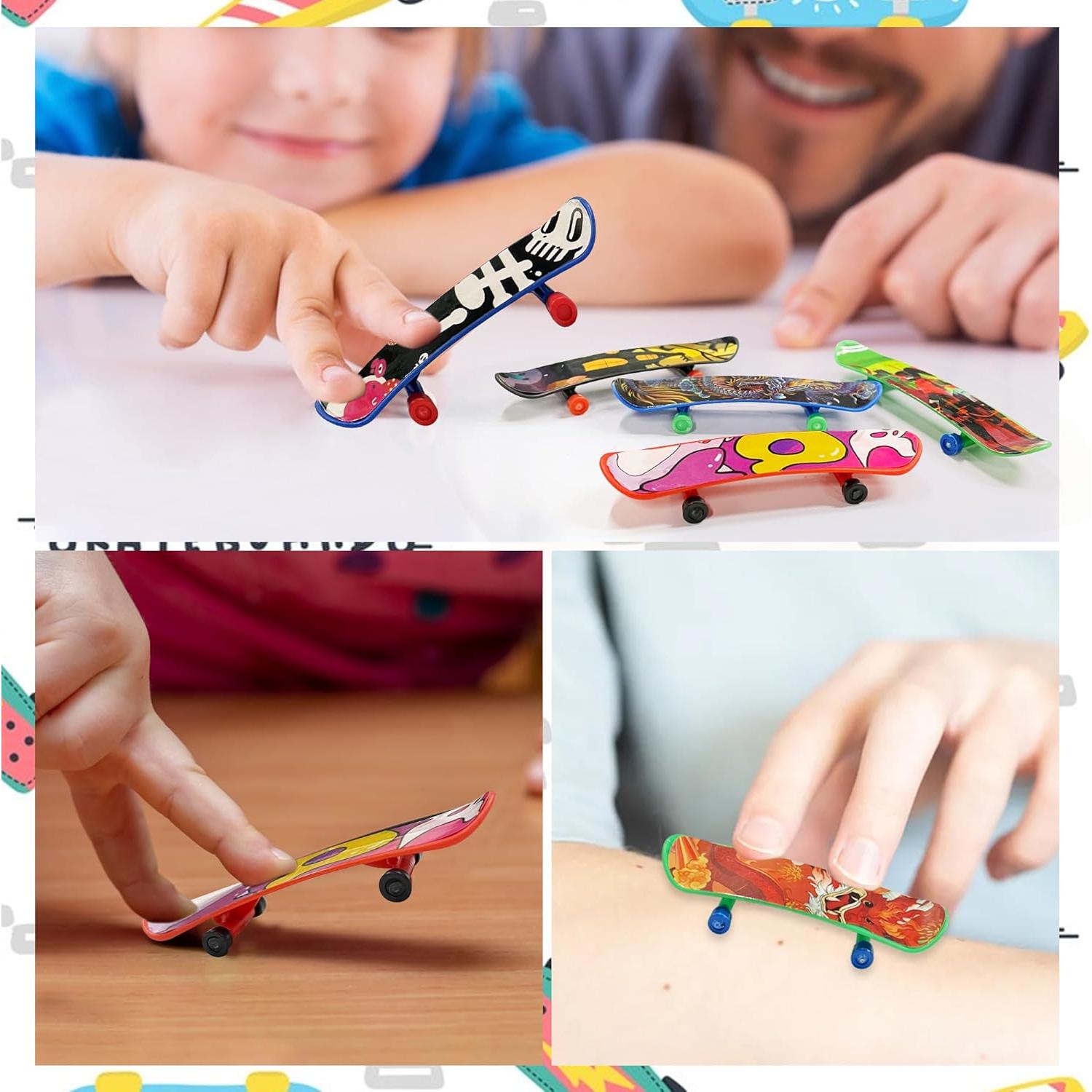 Mini Patinetas de Dedo XIPEGPA 100 Piezas Diversión