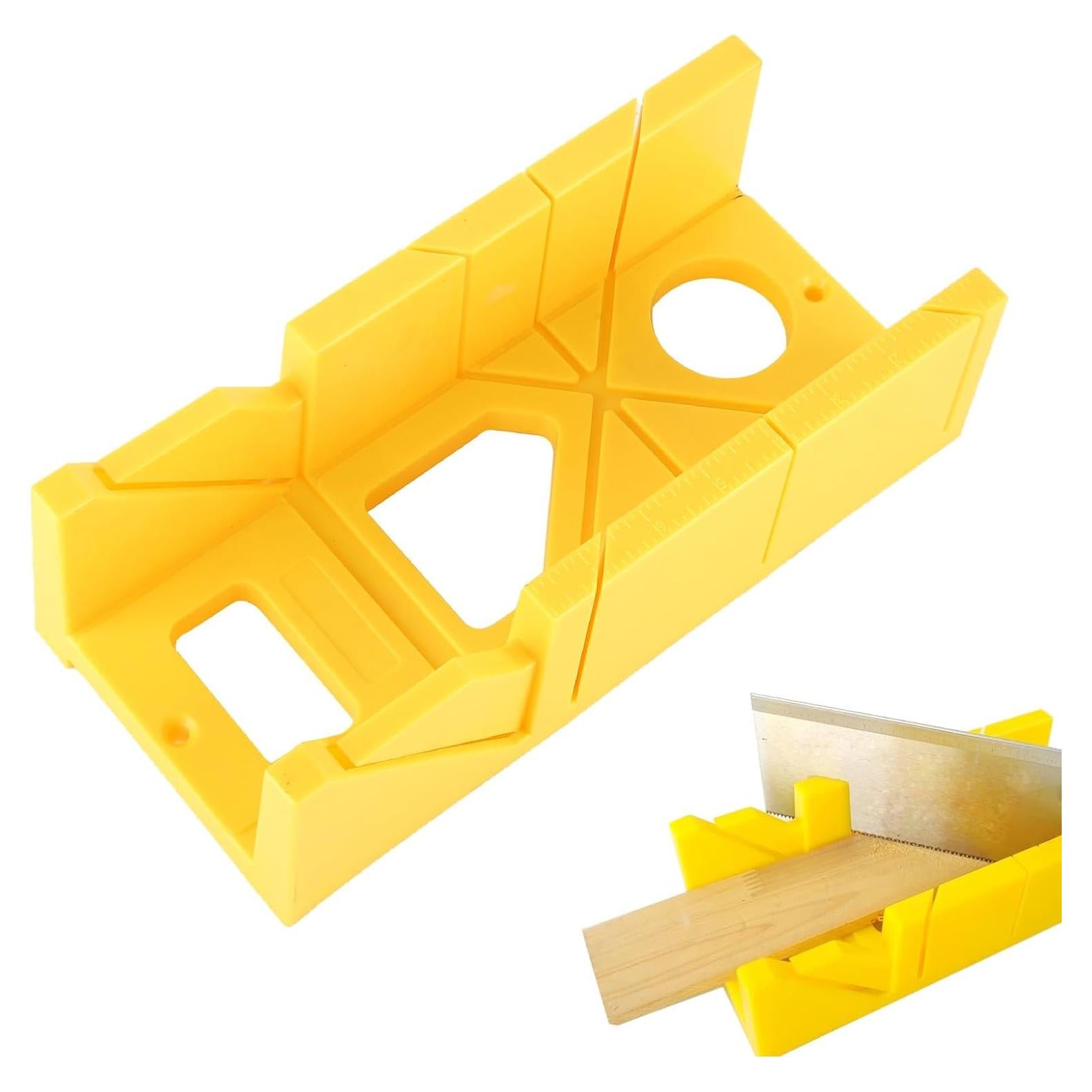 Caja de Inglete Wonglea 30.48 cm con Escala y Cortes 45°