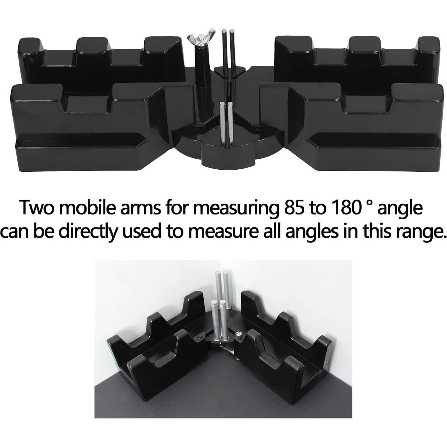 2 in 1 Mitre Measuring Cutting Tool,Sawing Portable Mitre Cutting Tool Measuring Angles Cutting Tool for Home Improvement Carpentry Work