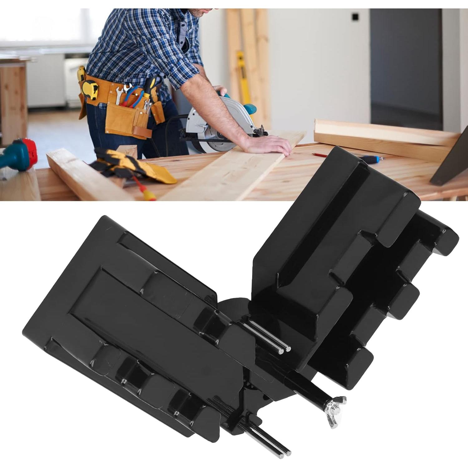 2 in 1 Mitre Measuring Cutting Tool,Sawing Portable Mitre Cutting Tool Measuring Angles Cutting Tool for Home Improvement Carpentry Work