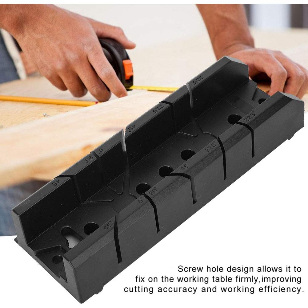 Caja de inglete Hilitand para carpintería 26x18cm 0-90°