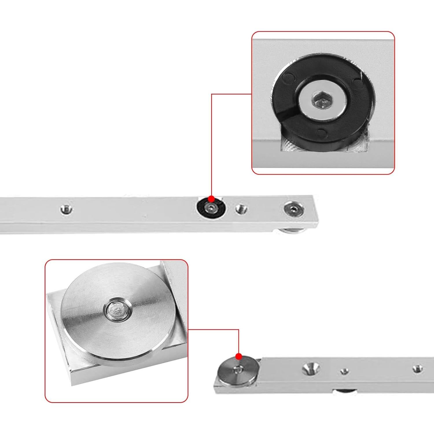 Barra de inglete de aluminio Flylin 300mm para sierra de mesa