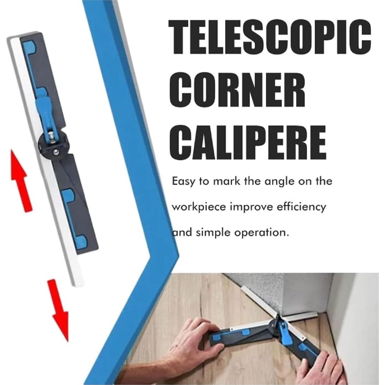 Medidor de Ángulo Asixxsix 30-180° para Sierra de Inglete