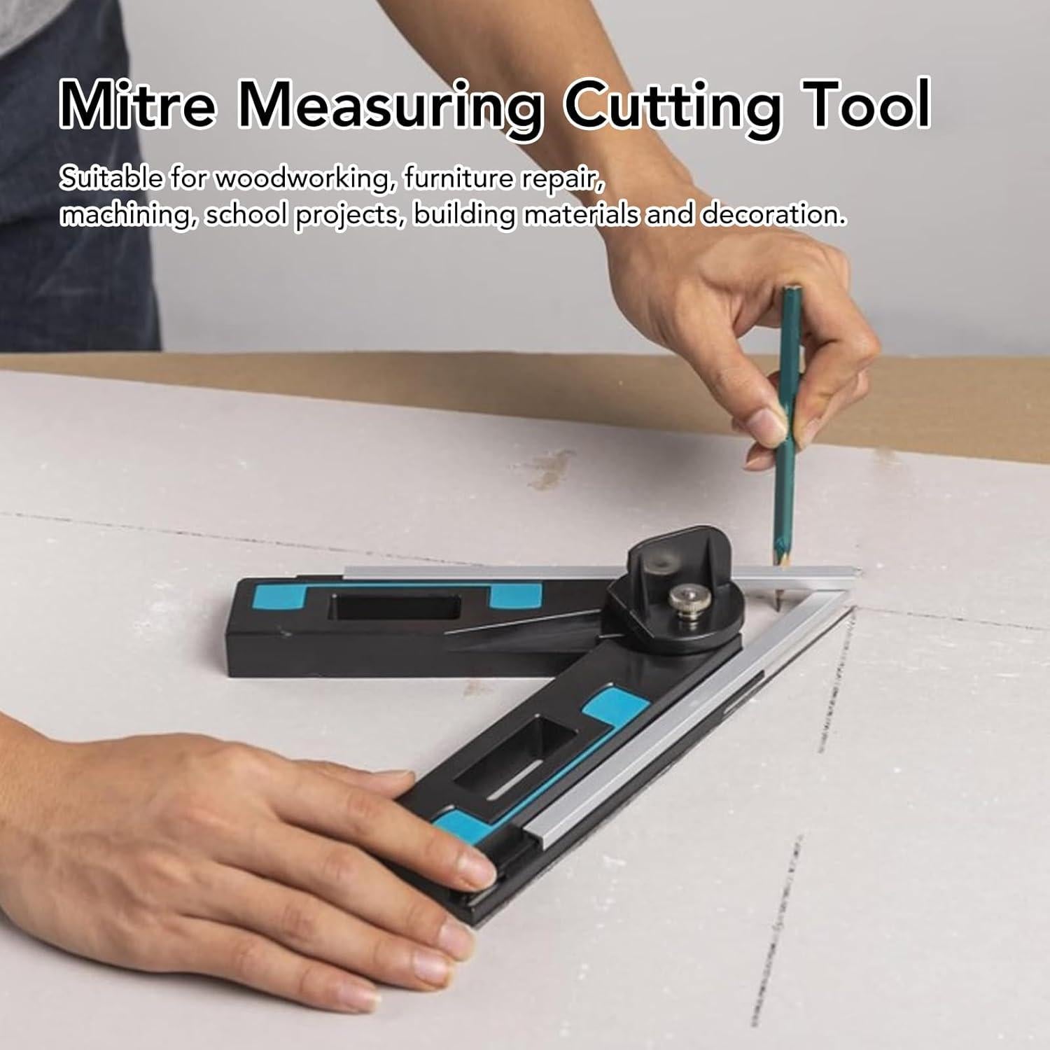 Medidor de Ángulo Asixxsix 30-180° para Sierra de Inglete