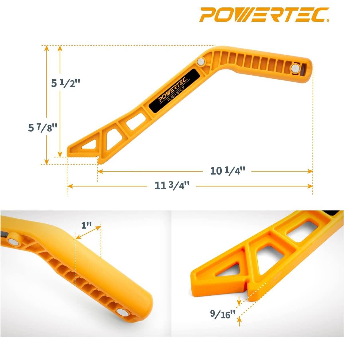 Kit de Seguridad POWERTEC 4 Piezas para Sierra de Banco