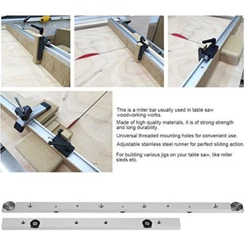 Barra de inglete Yosoo 300mm para sierra de mesa