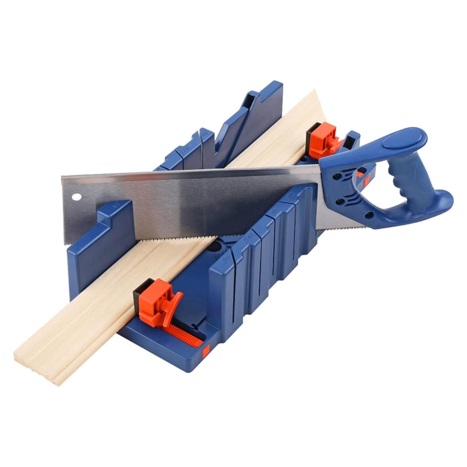 Sierra Ingletadora Naroote 36cm con Gabinete y Afilado Doble