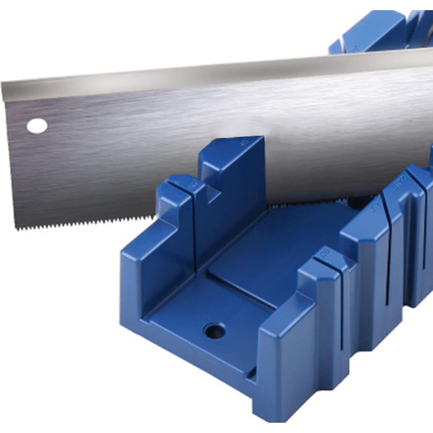 Sierra Ingletadora Naroote 36cm con Gabinete y Afilado Doble