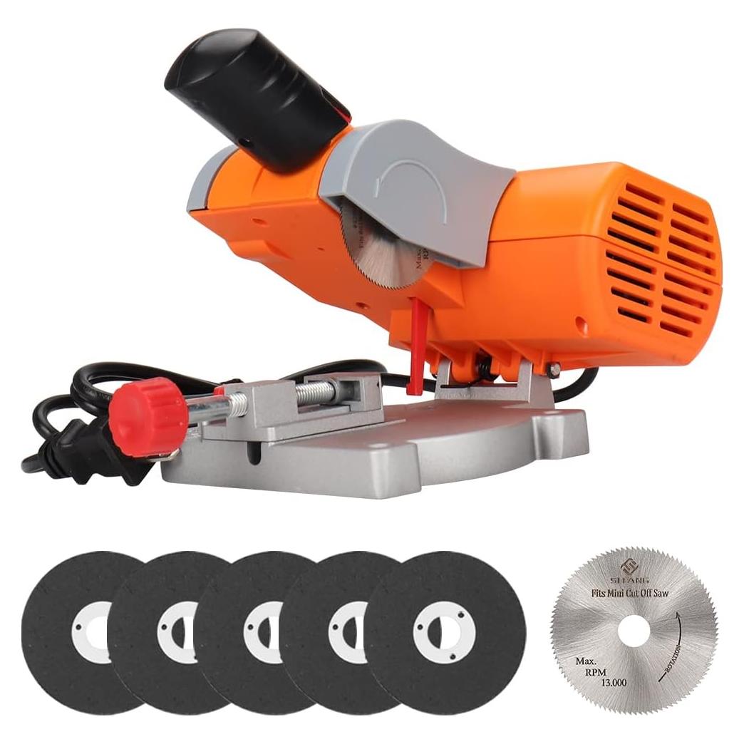 Sierra de Inglete Mini SI FANG 110V 6000 RPM Ajustable