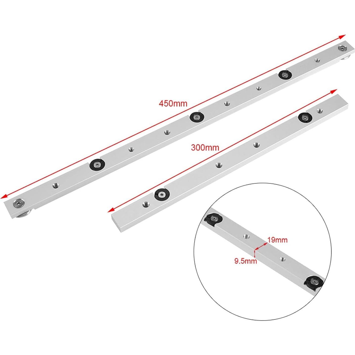 Carril de Inglete Ejoyous 45.72 cm para Sierra de Mesa