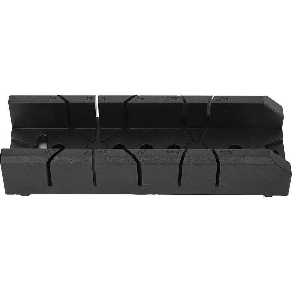 Miter Saw Cabinet, 0/22.5/45/90 Degree Cutting Angle Woodworking Miter Saw Box Cabinet Wood Gypsum Oblique Cutting Tool Set (801)