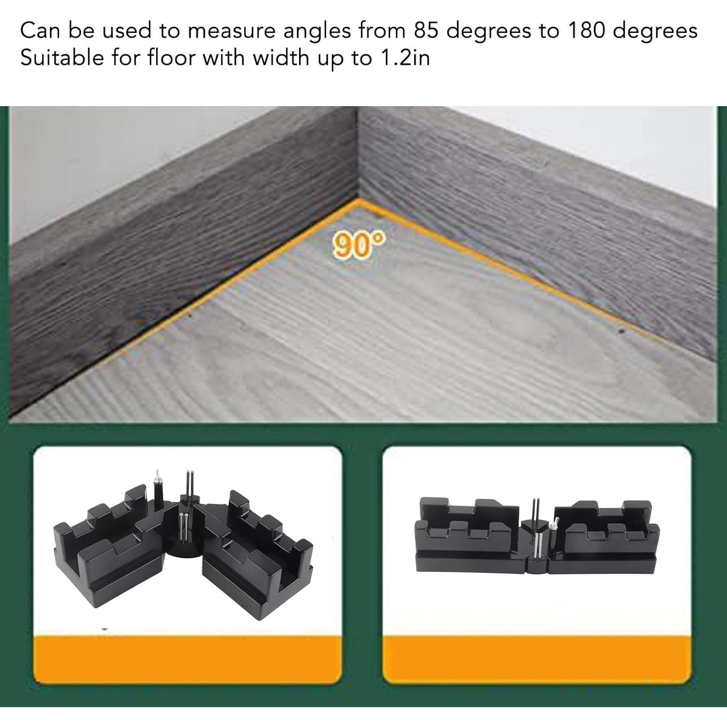 Herramienta de Corte Inglet 2 en 1 FAUOSWUK ABS Negro 85-180°