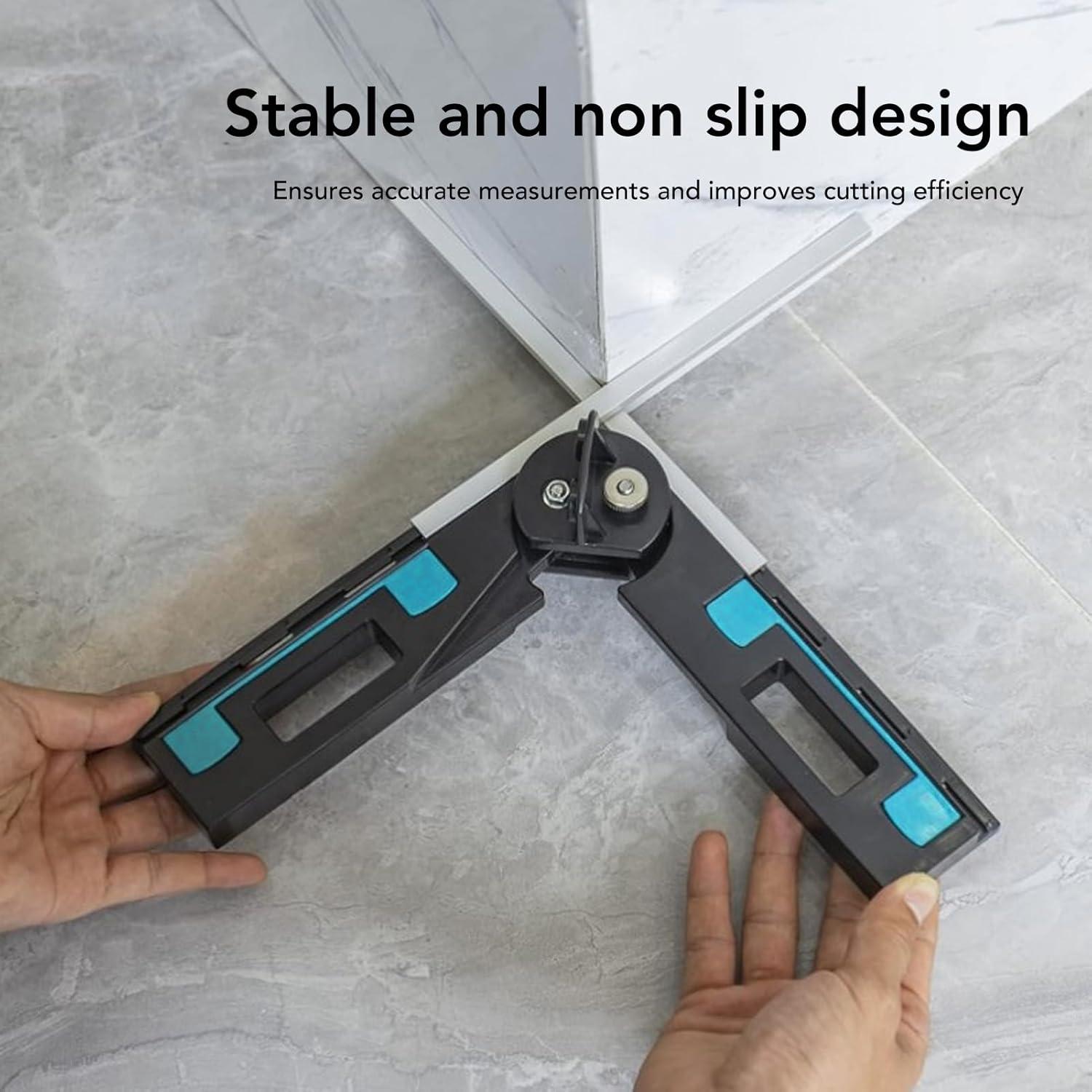 Medidor de Inglete Fockety 30-180° Herramienta de Carpintería