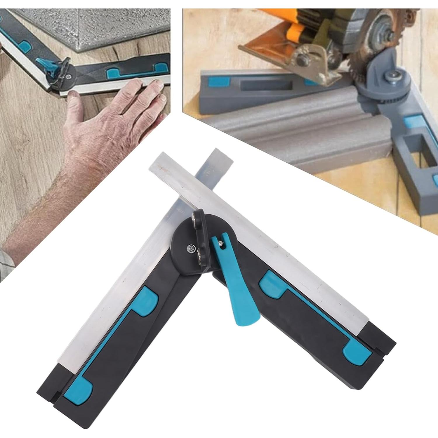 Medidor de Inglete Fockety 30-180° Herramienta de Carpintería