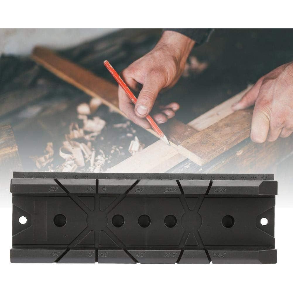 Caja de Sierra Ingletadora Walfront 801 con Guía 0-90°